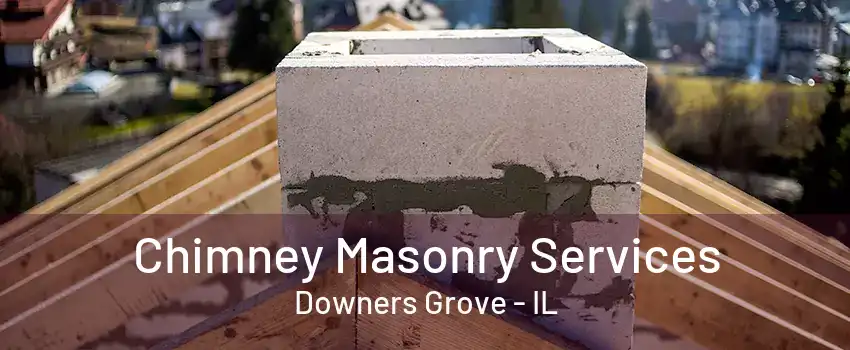 Chimney Masonry Services Downers Grove - IL