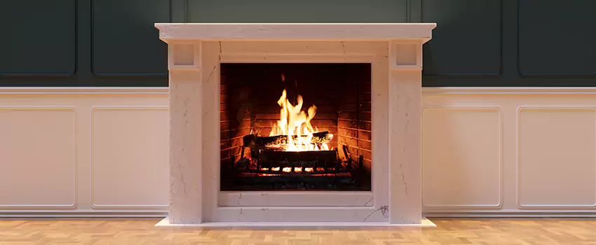 Open Flame Wood-Burning Fireplace Installation Services in Downers Grove, Illinois