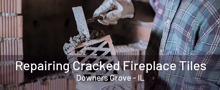 Repairing Cracked Fireplace Tiles Downers Grove - IL